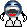 Kostenloses Emoticon blau 136354