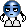 Kostenloses Emoticon blau 135562
