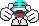 Kostenloses Emoticon blau 135544