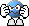 Kostenloses Emoticon blau 135719