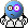 Kostenloses Emoticon blau 136270