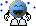 Kostenloses Emoticon blau 135847