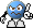 Kostenloses Emoticon blau 135917