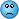 Kostenloses Emoticon blau 135576