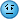 Kostenloses Emoticon blau 136254