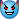 Kostenloses Emoticon blau 136169