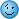 Kostenloses Emoticon blau 135621