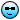 Kostenloses Emoticon blau 135668