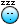 Kostenloses Emoticon blau 136339